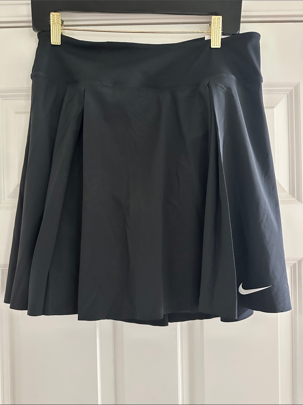 Nike Black Circle Golf Tennis Skirt with Swoosh